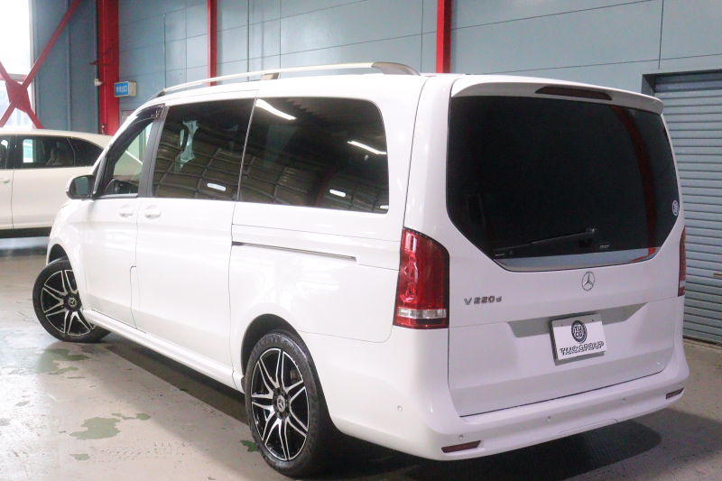 メルセデスベンツ Vクラス V220d ｱﾊﾞﾝｷﾞｬﾙﾄﾞ ﾛﾝｸﾞ AMGﾗｲﾝ ｴｸｽｸﾙｰｼﾌﾞｼｰﾄP ﾚｰﾀﾞｰSP　1ｵｰﾅｰ 後期 黒本革 2列目ｴｸｽｸﾙｰｼﾌﾞｼｰﾄ ｼｰﾄﾋｰﾀｰ ﾍﾞﾝﾁﾚｰﾀｰ ﾘﾗｸｾﾞｰｼｮﾝ ﾊﾟﾉﾗﾏｻﾝﾙｰﾌ 10.25ｲﾝﾁﾜｲﾄﾞﾅﾋﾞ Burmester 360ｶﾒﾗ AMGｴｱﾛ&19ｲﾝﾁAW 9速AT　2年保証