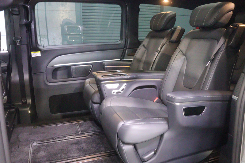 メルセデスベンツ Vクラス V220d ｱﾊﾞﾝｷﾞｬﾙﾄﾞ ﾛﾝｸﾞ AMGﾗｲﾝ ｴｸｽｸﾙｰｼﾌﾞｼｰﾄP ﾚｰﾀﾞｰSP　1ｵｰﾅｰ 後期 黒本革 2列目ｴｸｽｸﾙｰｼﾌﾞｼｰﾄ ｼｰﾄﾋｰﾀｰ ﾍﾞﾝﾁﾚｰﾀｰ ﾘﾗｸｾﾞｰｼｮﾝ ﾊﾟﾉﾗﾏｻﾝﾙｰﾌ 10.25ｲﾝﾁﾜｲﾄﾞﾅﾋﾞ Burmester 360ｶﾒﾗ AMGｴｱﾛ&19ｲﾝﾁAW 9速AT　2年保証