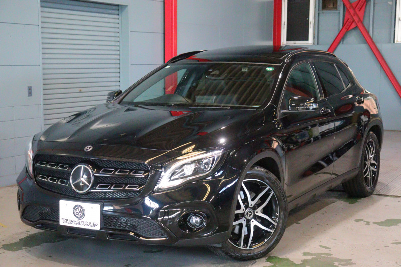 メルセデスベンツ GLA GLA250 4MATIC ﾚｰﾀﾞｰSP　受注生産ﾓﾃﾞﾙ 後期 黒革 ﾊﾟﾉﾗﾏｻﾝﾙｰﾌ 8ｲﾝﾁﾜｲﾄﾞﾅﾋﾞ CarPlay LEDﾍｯﾄﾞﾗｲﾄ ｱｸﾃｨﾌﾞｸﾙｺﾝ ｼｰﾄﾋｰﾀｰ ﾗﾝﾊﾞｰｻﾎﾟｰﾄ ﾒﾓﾘｰﾊﾟﾜｰｼｰﾄ ﾊﾞｯｸｶﾒﾗ 自動ﾘｱｹﾞｰﾄ 専用ｴｸｽﾃﾘｱ&18ｲﾝﾁｱﾙﾐ　2年保証