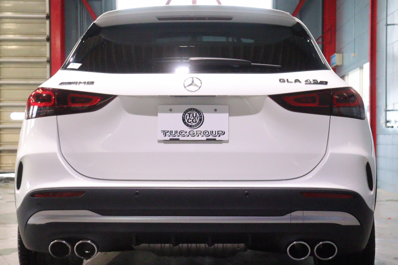 メルセデスベンツ GLA GLA45 S 4MATIC+ AMGﾊﾟﾌｫｰﾏﾝｽ&ｱﾄﾞﾊﾞﾝｽﾄﾞP ﾚｰﾀﾞｰSP　本革(ｸﾗｼｯｸﾚｯﾄﾞ/ﾌﾞﾗｯｸ) ﾊﾟﾌｫｰﾏﾝｽｼｰﾄ ﾊﾟﾉﾗﾏｻﾝﾙｰﾌ 10.25ｲﾝﾁﾜｲﾄﾞﾅﾋﾞ Burmesterｻｳﾝﾄﾞ ｼｰﾄﾋｰﾀｰ/ﾍﾞﾝﾁﾚｰﾀｰ ﾍｯﾄﾞｱｯﾌﾟﾃﾞｨｽﾌﾟﾚｲ 360ｶﾒﾗ　2年保証