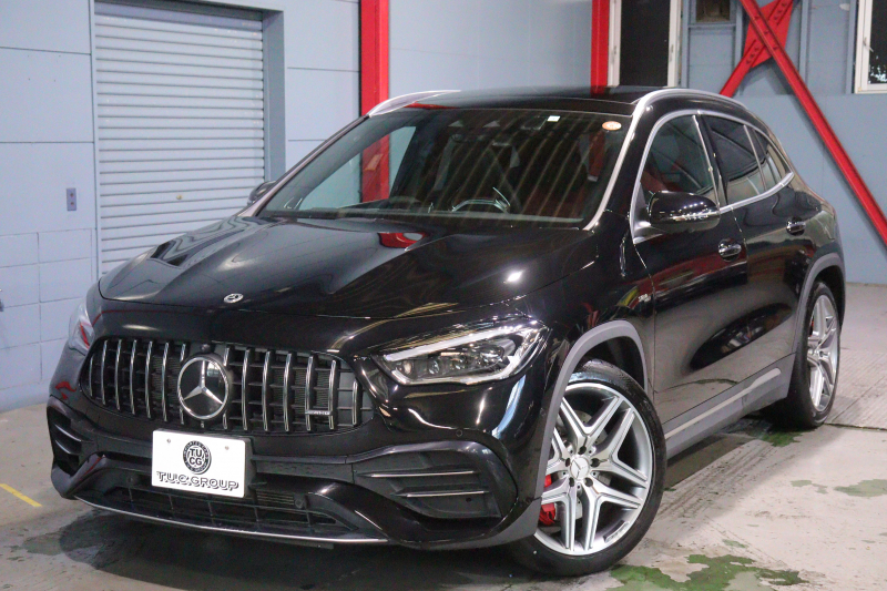 AMG GLA GLA45 S 4MATIC+ AMGﾊﾟﾌｫｰﾏﾝｽ&ｱﾄﾞﾊﾞﾝｽﾄﾞP ﾚｰﾀﾞｰSP　本革(ﾌﾞﾗｯｸ) ﾊﾟﾌｫｰﾏﾝｽｼｰﾄ ﾊﾟﾉﾗﾏｻﾝﾙｰﾌ 10.25ｲﾝﾁﾜｲﾄﾞﾅﾋﾞ Burmesterｻｳﾝﾄﾞ ﾌﾙｾｸﾞTV ｼｰﾄﾋｰﾀｰ/ﾍﾞﾝﾁﾚｰﾀｰ ﾍｯﾄﾞｱｯﾌﾟﾃﾞｨｽﾌﾟﾚｲ 360ｶﾒﾗ　2年保証
