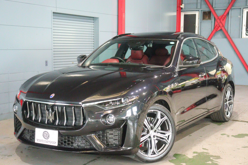 マセラティ レヴァンテ S ｸﾞﾗﾝｽﾎﾟｰﾂ　後期 NEWｼﾌﾄ ADAS ACC LDW BSA ﾚｯﾄﾞﾚｻﾞｰｼｰﾄ ﾊﾟﾉﾗﾏｻﾝﾙｰﾌ MTCﾅﾋﾞ ﾌﾙｾｸﾞTV harman/kardon CarPlar ｽｶｲﾌｯｸ LEDﾍｯﾄﾞﾗｲﾄ ｿﾌﾄﾄﾞｱｸﾛｰｼﾞｬｰ 自動ﾘｱｹﾞｰﾄ 専用ｴｸﾃﾘｱ 20ｲﾝﾁﾍﾘｵｽAW 　2年保証