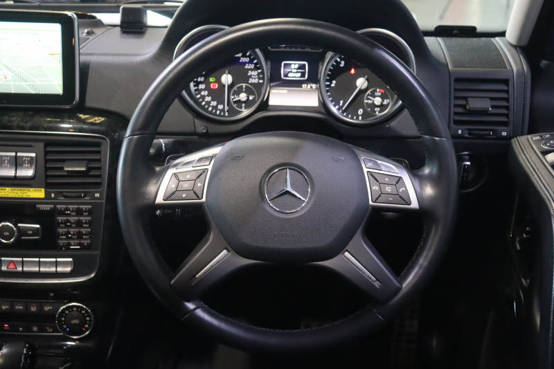 メルセデスベンツ Gクラス G350ﾌﾞﾙｰﾃｯｸ ﾗｸﾞｼﾞｭｱﾘｰPKG　ACC 黒革 ｻﾝﾙｰﾌ 純正ﾅﾋﾞ ﾌﾙｾｸﾞTV harman/kardonｻｳﾝﾄﾞ ﾊﾞｯｸｶﾒﾗ 前後席ｼｰﾄﾋｰﾀｰ 純正18ｲﾝﾁAW ﾌﾞﾗｯｸｱｯｼｭｳｯﾄﾞP　2年保証付