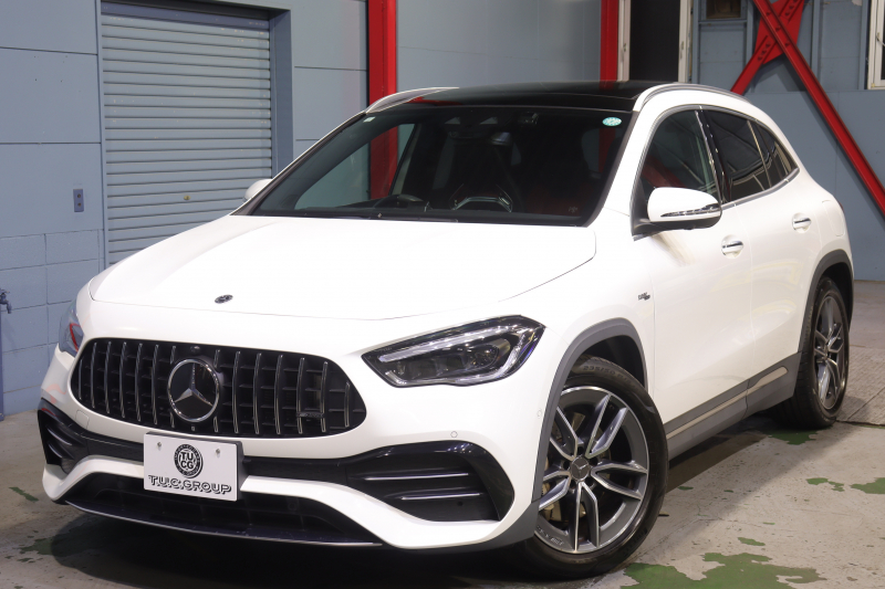 AMG GLA GLA35 4MATIC AMGﾊﾟﾌｫｰﾏﾝｽ&ｱﾄﾞﾊﾞﾝｽﾄ&ﾅﾋﾞｹﾞｰｼｮﾝP ﾚｰﾀﾞｰSP　1ｵｰﾅｰ AMGﾊﾟﾌｫｰﾏﾝｽｼｰﾄ 本革(赤/黒) ﾊﾟﾉﾗﾏｻﾝﾙｰﾌ 10.25ｲﾝﾁﾜｲﾄﾞﾅﾋﾞ ｱﾄﾞﾊﾞﾝｽﾄﾞｻｳﾝﾄﾞ ﾍｯﾄﾞｱｯﾌﾟD 360ｶﾒﾗ ﾌｯﾄﾄﾗﾝｸ ﾏﾙﾁﾋﾞｰﾑLED　2年保証
