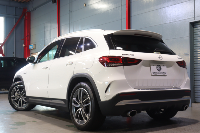 AMG GLA GLA35 4MATIC AMGﾊﾟﾌｫｰﾏﾝｽ&ｱﾄﾞﾊﾞﾝｽﾄ&ﾅﾋﾞｹﾞｰｼｮﾝP ﾚｰﾀﾞｰSP　AMGﾊﾟﾌｫｰﾏﾝｽｼｰﾄ 本革(灰/黒) ﾊﾟﾉﾗﾏｻﾝﾙｰﾌ 10.25ｲﾝﾁﾜｲﾄﾞﾅﾋﾞ ｱﾄﾞﾊﾞﾝｽﾄﾞｻｳﾝﾄﾞ ﾍｯﾄﾞｱｯﾌﾟD 360ｶﾒﾗ ﾌｯﾄﾄﾗﾝｸ ﾏﾙﾁﾋﾞｰﾑLED　2年保証