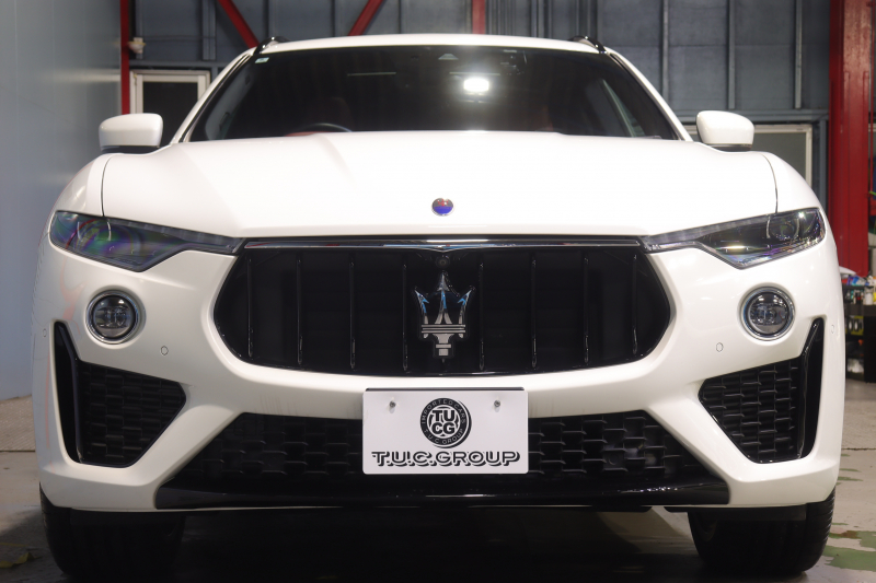 マセラティ レヴァンテ ｸﾞﾗﾝｽﾎﾟｰﾂ　後期 NEWｼﾌﾄ ADAS ACC LDW BSA ﾚｯﾄﾞﾚｻﾞｰｼｰﾄ ﾊﾟﾉﾗﾏｻﾝﾙｰﾌ MTCﾅﾋﾞ ﾌﾙｾｸﾞTV harman/kardon CarPlay LEDﾍｯﾄﾞﾗｲﾄ ｿﾌﾄﾄﾞｱｸﾛｰｼﾞｬｰ 自動ﾘｱｹﾞｰﾄ 専用ｴｸﾃﾘｱ 21ｲﾝﾁﾍﾘｵｽAW 　2年保証