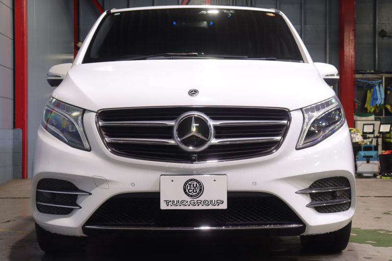 メルセデスベンツ Vクラス V220d ｽﾎﾟｰﾂ ﾚｻﾞｰP ﾚｰﾀﾞｰSP　1ｵｰﾅｰ 黒本革 8.4ｲﾝﾁﾜｲﾄﾞﾃﾞｨｽﾌﾟﾚｲ ALPINEﾌﾘｯﾌﾟﾀﾞｳﾝﾓﾆﾀｰ 360ｶﾒﾗ ｱｸﾃｨﾌﾞｸﾙｺﾝ ﾚｰﾝｷｰﾌﾟ ﾌﾞﾗｲﾝﾄﾞｽﾎﾟｯﾄ AMGｴｱﾛ　2年保証