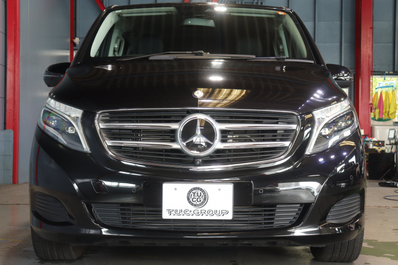 メルセデスベンツ Vクラス V220d ﾚｰﾀﾞｰSP　ｱｸﾃｨﾌﾞｸﾙｺﾝ ﾚｰﾝｷｰﾌﾟ ﾌﾞﾗｲﾝﾄﾞｽﾎﾟｯﾄｱｼｽﾄ 黒ﾌｧﾌﾞﾘｯｸｼｰﾄ ｼｰﾄﾋｰﾀｰ ﾒﾓﾘｰ機能 ﾊﾟﾜｰｼｰﾄ 8.4ｲﾝﾁﾜｲﾄﾞﾅﾋﾞ 360ｶﾒﾗ LEDﾍｯﾄﾞﾗｲﾄ 17ｲﾝﾁAW　2年保証