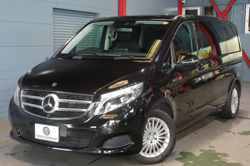 メルセデスベンツ Vクラス V220d ﾚｰﾀﾞｰSP　ｱｸﾃｨﾌﾞｸﾙｺﾝ ﾚｰﾝｷｰﾌﾟ ﾌﾞﾗｲﾝﾄﾞｽﾎﾟｯﾄｱｼｽﾄ 黒ﾌｧﾌﾞﾘｯｸｼｰﾄ ｼｰﾄﾋｰﾀｰ ﾒﾓﾘｰ機能 ﾊﾟﾜｰｼｰﾄ 8.4ｲﾝﾁﾜｲﾄﾞﾅﾋﾞ 360ｶﾒﾗ LEDﾍｯﾄﾞﾗｲﾄ 17ｲﾝﾁAW　2年保証