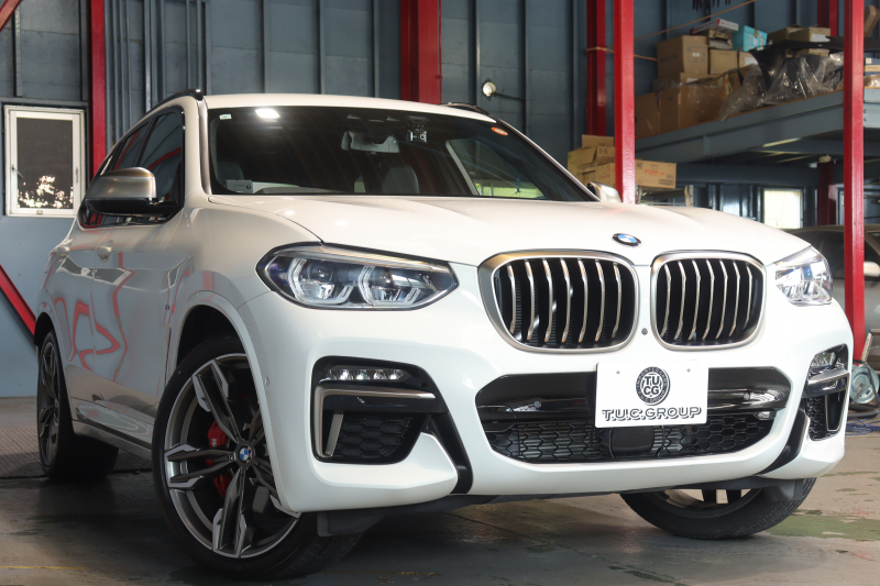 BMW X3 M40i ﾊｲﾗｲﾝP　1ｵｰﾅｰ ﾄﾞﾗｲﾋﾞﾝｸﾞｱｼｽﾄﾌﾟﾗｽ ACC ﾌﾞﾗｯｸﾚｻﾞｰ 第7世代iDriveﾅﾋﾞ harman/kardon ﾍｯﾄﾞｱｯﾌﾟﾃﾞｨｽﾌﾟﾚｲ ｱﾀﾞﾌﾟﾃｨﾌﾞLED ｱﾝﾋﾞｴﾝﾄﾗｲﾄ 専用ｴｸｽﾃﾘｱ&21ｲﾝﾁﾀﾞﾌﾞﾙｽﾎﾟｰｸAW　2年保証