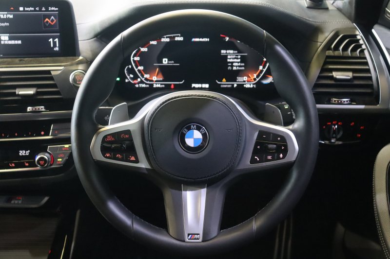 BMW X3 M40i ﾊｲﾗｲﾝP　1ｵｰﾅｰ ﾄﾞﾗｲﾋﾞﾝｸﾞｱｼｽﾄﾌﾟﾗｽ ACC ﾌﾞﾗｯｸﾚｻﾞｰ 第7世代iDriveﾅﾋﾞ harman/kardon ﾍｯﾄﾞｱｯﾌﾟﾃﾞｨｽﾌﾟﾚｲ ｱﾀﾞﾌﾟﾃｨﾌﾞLED ｱﾝﾋﾞｴﾝﾄﾗｲﾄ 専用ｴｸｽﾃﾘｱ&21ｲﾝﾁﾀﾞﾌﾞﾙｽﾎﾟｰｸAW　2年保証