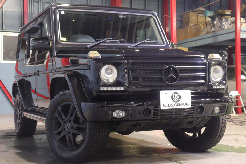 メルセデスベンツ Gクラス G350ﾌﾞﾙｰﾃｯｸ ﾗｸﾞｼﾞｭｱﾘｰPKG　ACC 本革(ﾌﾞﾗｳﾝ) ｻﾝﾙｰﾌ ｱﾝﾄﾞﾛｲﾄﾞﾅﾋﾞ ﾌﾙｾｸﾞTV harman/kardonｻｳﾝﾄﾞ ﾊﾞｯｸｶﾒﾗ 前後席ｼｰﾄﾋｰﾀｰ 純正18ｲﾝﾁAW　2年保証