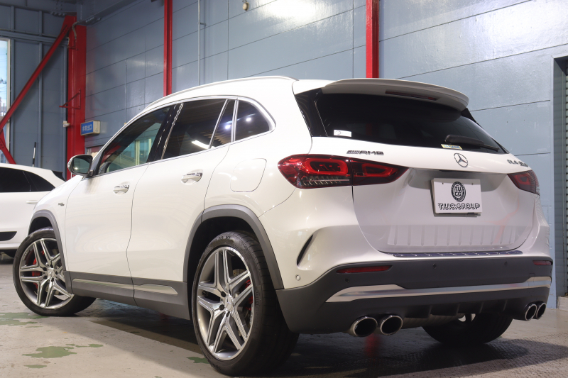 AMG GLA GLA45S 4MATIC+ AMGﾊﾟﾌｫｰﾏﾝｽ&ｱﾄﾞﾊﾞﾝｽﾄP ﾅﾋﾞｹﾞｰｼｮﾝP ﾚｰﾀﾞｰSP　AMGﾊﾟﾌｫｰﾏﾝｽｼｰﾄ 本革(灰/黒)ﾍﾞﾝﾁﾚｰﾀｰ ﾊﾟﾉﾗﾏｻﾝﾙｰﾌ 10.25ｲﾝﾁﾜｲﾄﾞﾅﾋﾞ ｱﾄﾞﾊﾞﾝｽﾄﾞｻｳﾝﾄﾞ ﾍｯﾄﾞｱｯﾌﾟD 360ｶﾒﾗ ﾌｯﾄﾄﾗﾝｸ ﾏﾙﾁﾋﾞｰﾑLED　2年保証