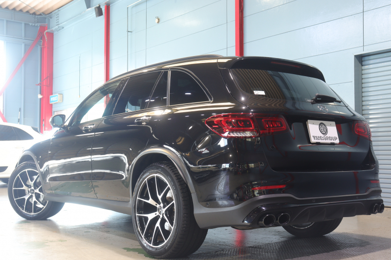 AMG GLC GLC43 4MATIC ﾚｻﾞｰｴｸｽｸﾙｼﾌﾞP ﾚｰﾀﾞｰSP　後期ﾓﾃﾞﾙ 黒本革 ﾊﾟﾉﾗﾏｻﾝﾙｰﾌ 10.25ｲﾝﾁﾜｲﾄﾞﾅﾋﾞ Burmesterｻｳﾝﾄﾞ ﾍｯﾄﾞｱｯﾌﾟD ｴｱﾊﾞﾗﾝｽP 360ｶﾒﾗ AMGｴｱﾛ&20ｲﾝﾁ5ﾂｲﾝｽﾎﾟｰｸAW　2年保証