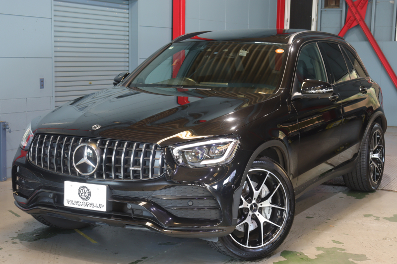 AMG GLC GLC43 4MATIC ﾚｻﾞｰｴｸｽｸﾙｼﾌﾞP ﾚｰﾀﾞｰSP　後期ﾓﾃﾞﾙ 黒本革 ﾊﾟﾉﾗﾏｻﾝﾙｰﾌ 10.25ｲﾝﾁﾜｲﾄﾞﾅﾋﾞ Burmesterｻｳﾝﾄﾞ ﾍｯﾄﾞｱｯﾌﾟD ｴｱﾊﾞﾗﾝｽP 360ｶﾒﾗ AMGｴｱﾛ&20ｲﾝﾁ5ﾂｲﾝｽﾎﾟｰｸAW　2年保証