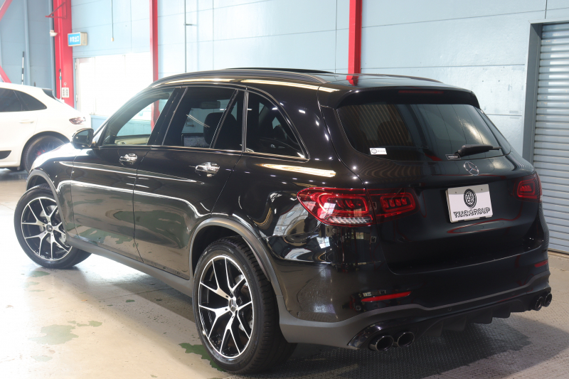 AMG GLC GLC43 4MATIC ﾚｻﾞｰｴｸｽｸﾙｼﾌﾞP ﾚｰﾀﾞｰSP　後期ﾓﾃﾞﾙ 黒本革 ﾊﾟﾉﾗﾏｻﾝﾙｰﾌ 10.25ｲﾝﾁﾜｲﾄﾞﾅﾋﾞ Burmesterｻｳﾝﾄﾞ ﾍｯﾄﾞｱｯﾌﾟD ｴｱﾊﾞﾗﾝｽP 360ｶﾒﾗ AMGｴｱﾛ&20ｲﾝﾁ5ﾂｲﾝｽﾎﾟｰｸAW　2年保証
