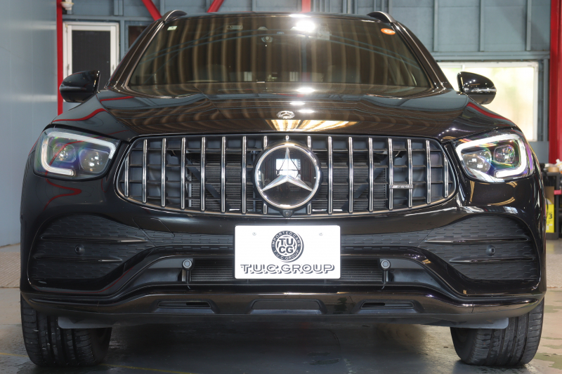 AMG GLC GLC43 4MATIC ﾚｻﾞｰｴｸｽｸﾙｼﾌﾞP ﾚｰﾀﾞｰSP　後期ﾓﾃﾞﾙ 黒本革 ﾊﾟﾉﾗﾏｻﾝﾙｰﾌ 10.25ｲﾝﾁﾜｲﾄﾞﾅﾋﾞ Burmesterｻｳﾝﾄﾞ ﾍｯﾄﾞｱｯﾌﾟD ｴｱﾊﾞﾗﾝｽP 360ｶﾒﾗ AMGｴｱﾛ&20ｲﾝﾁ5ﾂｲﾝｽﾎﾟｰｸAW　2年保証