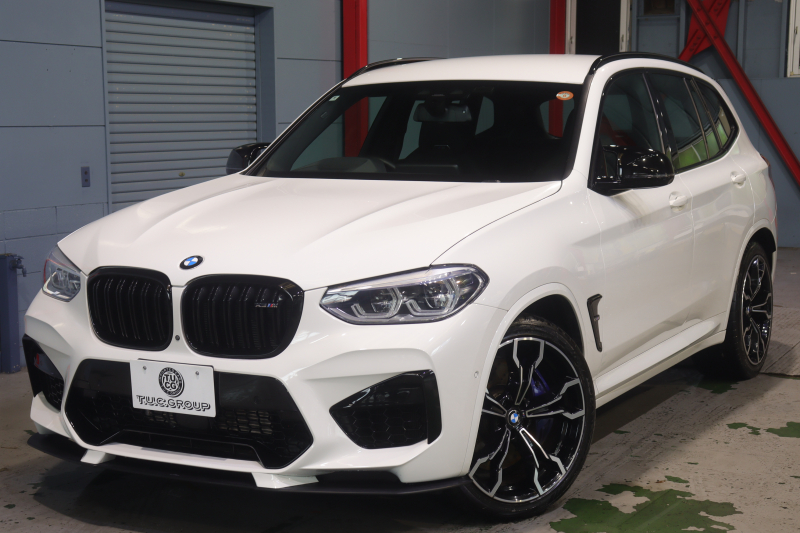 BMW Mシリーズ X3 M ｺﾝﾍﾟﾃｨｼｮﾝ　ﾄﾞﾗｲﾋﾞﾝｸﾞｱｼｽﾄﾌﾟﾗｽ ACC Mｽﾎﾟｰﾂｼｰﾄ(ｴｸｽﾃﾝﾄﾞﾚｻﾞｰﾒﾘﾉ) 第6世代iDriveﾅﾋﾞ harman/kardonｻｳﾝﾄﾞ ﾍｯﾄﾞｱｯﾌﾟﾃﾞｨｽﾌﾟﾚｲ ｱﾀﾞﾌﾟﾃｨﾌﾞLED Mｽﾎﾟｰﾂｴｷｿﾞｰｽﾄ 専用ｴｸｽﾃﾘｱ 21ｲﾝﾁｱﾙﾐ 　2年保証