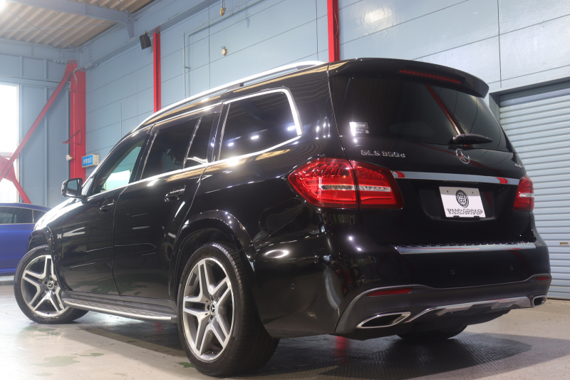 メルセデスベンツ GLS GLS350d 4MATIC ｽﾎﾟｰﾂ ﾚｰﾀﾞｰSP　黒ﾅｯﾊﾟ革 全席ｼｰﾄﾋｰﾀｰ ﾊﾟﾉﾗﾏｻﾝﾙｰﾌ 8ｲﾝﾁﾜｲﾄﾞﾅﾋﾞ ﾌﾙｾｸﾞTV harman/kardonｻｳﾝﾄﾞ CarPlay 360ｶﾒﾗ LEDﾍｯﾄﾞﾗｲﾄ 自動ﾘｱｹﾞｰﾄ AMGｴｱﾛ&21ｲﾝﾁｱﾙﾐ　2年保証