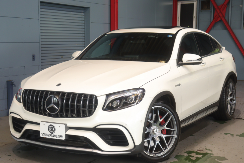 AMG GLCクーペ GLC63 S 4MATIC+ ｸｰﾍﾟ ﾚｻﾞｰｴｸｽｸﾙｰｼﾌﾞ&ﾚｰﾀﾞｰSP　ﾅｯﾊﾟ革 ｻﾝﾙｰﾌ 8.4ｲﾝﾁﾜｲﾄﾞﾅﾋﾞ Burmesterｻｳﾝﾄﾞ 360ｶﾒﾗ ﾍｯﾄﾞｱｯﾌﾟﾃﾞｨｽﾌﾟﾚｲ LEDﾍｯﾄﾞﾗｲﾄ 自動Rｹﾞｰﾄ 専用ｴｱﾛ&21AW 510ps　2年保証