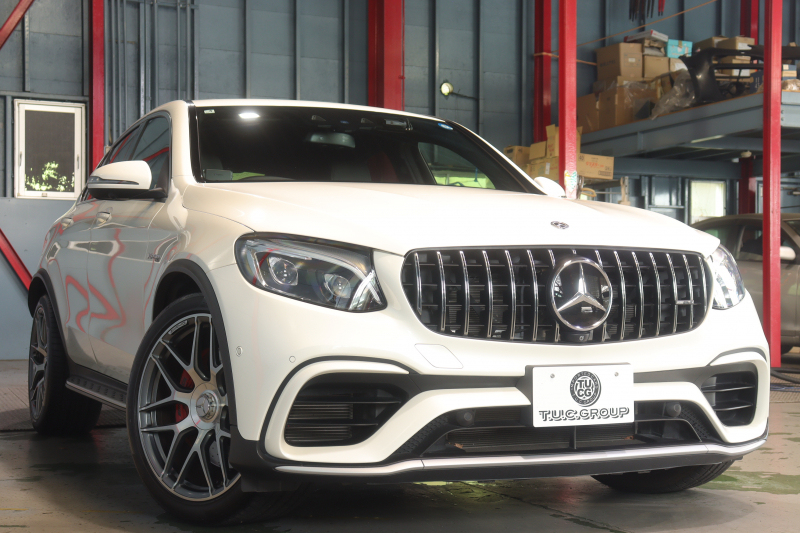 AMG GLCクーペ GLC63 S 4MATIC+ ｸｰﾍﾟ ﾚｻﾞｰｴｸｽｸﾙｰｼﾌﾞ&ﾚｰﾀﾞｰSP　ﾅｯﾊﾟ革 ｻﾝﾙｰﾌ 8.4ｲﾝﾁﾜｲﾄﾞﾅﾋﾞ Burmesterｻｳﾝﾄﾞ 360ｶﾒﾗ ﾍｯﾄﾞｱｯﾌﾟﾃﾞｨｽﾌﾟﾚｲ LEDﾍｯﾄﾞﾗｲﾄ 自動Rｹﾞｰﾄ 専用ｴｱﾛ&21AW 510ps　2年保証