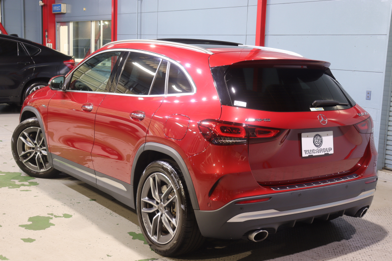 AMG GLA GLA35 4MATIC AMGﾊﾟﾌｫｰﾏﾝｽ&ｱﾄﾞﾊﾞﾝｽﾄ&ﾅﾋﾞｹﾞｰｼｮﾝP ﾚｰﾀﾞｰSP　AMGﾊﾟﾌｫｰﾏﾝｽｼｰﾄ 本革(灰/黒) ﾊﾟﾉﾗﾏｻﾝﾙｰﾌ 10.25ｲﾝﾁﾜｲﾄﾞﾅﾋﾞ ｱﾄﾞﾊﾞﾝｽﾄﾞｻｳﾝﾄﾞ ﾍｯﾄﾞｱｯﾌﾟD 360ｶﾒﾗ ﾌｯﾄﾄﾗﾝｸ ﾏﾙﾁﾋﾞｰﾑLED　2年保証付