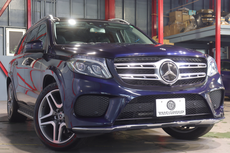 メルセデスベンツ GLS GLS350d 4MATIC ｽﾎﾟｰﾂ 1ｵｰﾅｰ ﾚｰﾀﾞｰSP　黒ﾅｯﾊﾟ革 全席ｼｰﾄﾋｰﾀｰ ﾊﾟﾉﾗﾏｻﾝﾙｰﾌ 8ｲﾝﾁﾜｲﾄﾞﾅﾋﾞ ﾌﾙｾｸﾞTV harman/kardonｻｳﾝﾄﾞ 360ｶﾒﾗ LEDﾍｯﾄﾞﾗｲﾄ 自動ﾘｱｹﾞｰﾄ AMGｴｱﾛ&21ｲﾝﾁｱﾙﾐ　2年保証