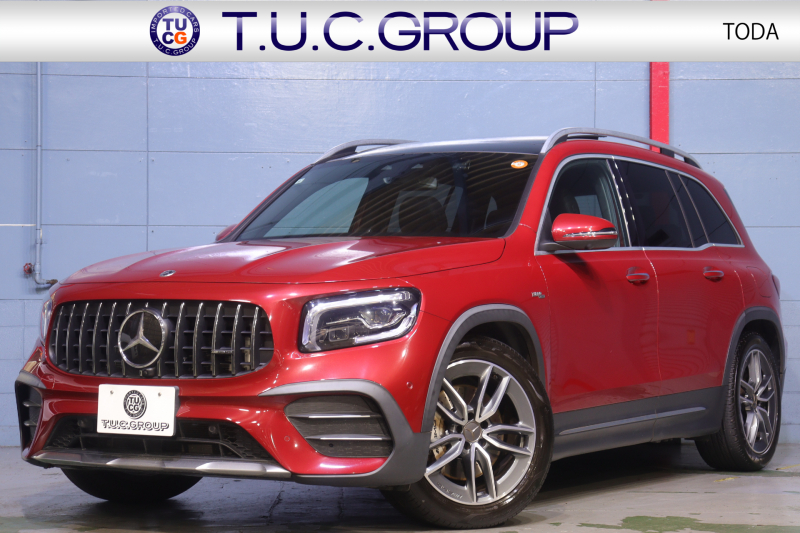 AMG GLB GLB35 4MATIC AMGﾊﾟﾌｫｰﾏﾝｽ&ﾚｰﾀﾞｰ&ｴﾅｼﾞｬｲｼﾞﾝｸﾞPKG　黒×灰革 ﾍﾞﾝﾁﾚｰﾀｰ ﾊﾟﾉﾗﾏSR 純正ﾅﾋﾞTV MBUX 360ｶﾒﾗ LEDﾍｯﾄﾞﾗｲﾄ 自動Rｹﾞｰﾄ AMGｴｱﾛ&19ｲﾝﾁAW　2年保証