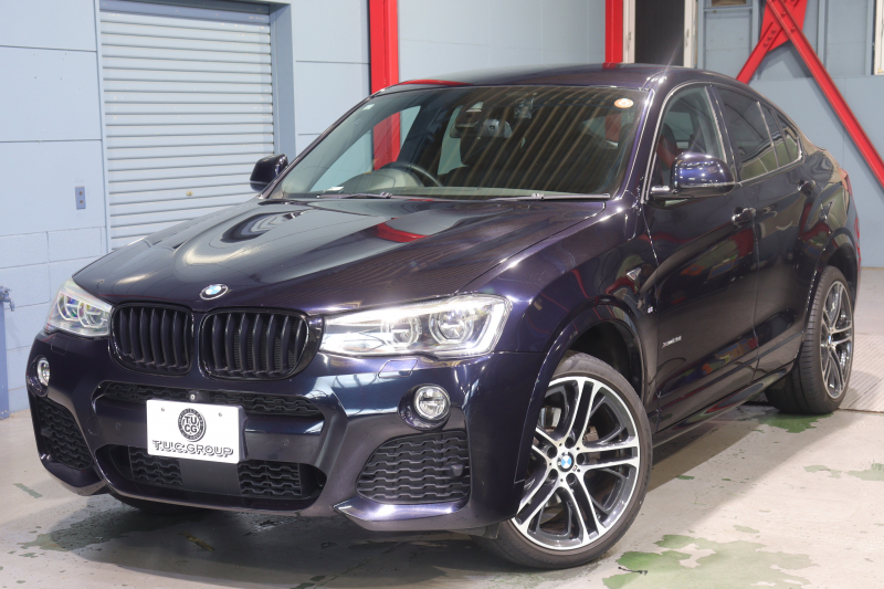 BMW X4 X4 XDrive 28i Mｽﾎﾟｰﾂ　ｲﾝﾃﾘｼﾞｪﾝﾄS ACC 黒革 ﾋｰﾀｰ 第5世代Idriveﾅﾋﾞ TV Bｶﾒﾗ Blouetoothｵｰﾃﾞｨｵ ｱﾀﾞﾌﾟﾃｨﾌﾞLED 自動Rｹﾞｰﾄ&ﾊﾝｽﾞﾌﾘｰA Mｽﾎﾟｰﾂｴｱﾛ&20ｲﾝﾁAW　2年保証