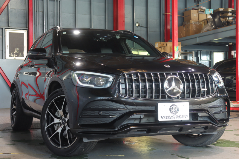 AMG GLC GLC43 4MATIC ﾚｻﾞｰｴｸｽｸﾙｰｼﾌﾞﾊﾟｯｹｰｼﾞ　後期ﾓﾃﾞﾙ 黒革 ﾍﾞﾝﾁﾚｰﾀｰ ﾊﾟﾉﾗﾏｻﾝﾙｰﾌ MBUXﾅﾋﾞTV ﾌﾞﾙﾒｽﾀｰｻｳﾝﾄﾞ 360ｶﾒﾗ ﾍｯﾄﾞｱｯﾌﾟﾃﾞｨｽﾌﾟﾚｲ AMGｴｱﾛ&20ｲﾝﾁAW　2年保証