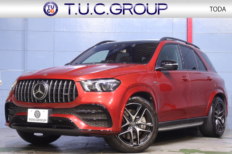 AMG GLE GLE53 4MATIC+ ISG搭載ﾓﾃﾞﾙ　1ｵｰﾅｰ 黒革 ﾍﾞﾝﾁﾚｰﾀｰ ﾊﾟﾉﾗﾏｻﾝﾙｰﾌ MBUXﾅﾋﾞTV ﾌﾞﾙﾒｽﾀｰｻｳﾝﾄﾞ 360ｶﾒﾗ ﾍｯﾄﾞｱｯﾌﾟﾃﾞｨｽﾌﾟﾚｲ ﾏﾙﾁﾋﾞｰﾑLED AMGｴｱﾛ&21ｲﾝﾁAW　2年保証