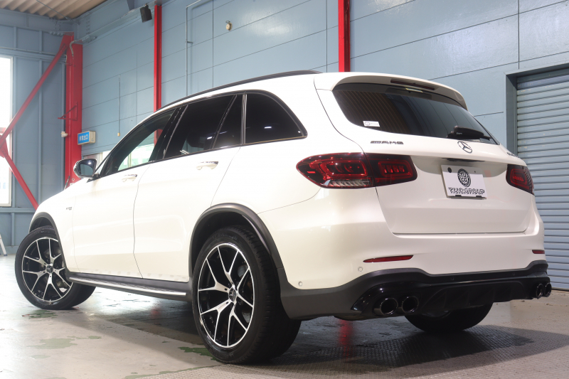 AMG GLC GLC43 4MATIC ﾚｻﾞｰｴｸｽｸﾙｰｼﾌﾞﾊﾟｯｹｰｼﾞ　黒革 ﾊﾟﾉﾗﾏSR MBUXﾅﾋﾞ TV 360ｶﾒﾗ Carplay ｱﾀﾞﾌﾟﾃｨﾌﾞｸﾙｰｽﾞｺﾝﾄﾛｰﾙ ﾍｯﾄﾞｱｯﾌﾟﾃﾞｨｽﾌﾟﾚｲ AMGﾊﾟﾌｫｰﾏﾝｽｴｸﾞｿﾞｰｽﾄ AMG強化ﾌﾞﾚｰｷ AMGｴｱﾛ&20ｲﾝﾁAW　2年保証付