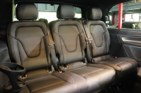 メルセデスベンツ Vクラス V260 ｱﾊﾞﾝｷﾞｬﾙﾄﾞ ﾛﾝｸﾞ AMGﾗｲﾝ ｴｸｽｸﾙｰｼﾌﾞｼｰﾄPKG ﾚｰﾀﾞｰSP　105台限定 黒革 ﾊﾟﾉﾗﾏｻﾝﾙｰﾌ 8.4ｲﾝﾁﾜｲﾄﾞﾅﾋﾞ Burmesterｻｳﾝﾄﾞ Carrozeriaﾘｱﾓﾆﾀｰ 2列目ｴｸｽｸﾙｰｼﾌﾞｼｰﾄ ｼｰﾄﾋｰﾀｰ ﾍﾞﾝﾁﾚｰﾀｰ ﾏｯｻｰｼﾞ 冷蔵庫付ｾﾝﾀｰｺﾝｿｰﾙ　2年保証