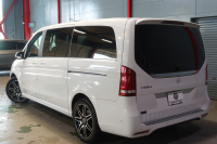 メルセデスベンツ Vクラス V220d ｽﾎﾟｰﾂ ﾛﾝｸﾞ ﾚｰﾀﾞｰSP　黒本革 ﾊﾟﾉﾗﾏｻﾝﾙｰﾌ 8.4ｲﾝﾁﾜｲﾄﾞﾅﾋﾞ Burmesterｻｳﾝﾄﾞ 360ｶﾒﾗ ｱｸﾃｨﾌﾞｸﾙｺﾝ ﾚｰﾝｷｰﾌﾟ ｼｰﾄﾋｰﾀｰ LEDﾍｯﾄﾞﾗｲﾄ AMGｴｱﾛ&19ｲﾝﾁｱﾙﾐﾎｲｰﾙ　2年保証