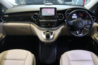 メルセデスベンツ Vクラス V220d ｱﾊﾞﾝｷﾞｬﾙﾄﾞ ﾛﾝｸﾞ ｴｸｽｸﾙｰｼﾌﾞｼｰﾄP ﾚｰﾀﾞｰSP　後期 ﾍﾞｰｼﾞｭ本革 2列目ｴｸｽｸﾙｰｼﾌﾞｼｰﾄ ｼｰﾄﾋｰﾀｰ ﾍﾞﾝﾁﾚｰﾀｰ ﾘﾗｸｾﾞｰｼｮﾝ 10.25ｲﾝﾁﾜｲﾄﾞﾅﾋﾞ Burmester 360ｶﾒﾗ AMGｴｱﾛ 17ｲﾝﾁｱﾙﾐ　2年保証付