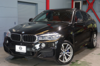 BMW X6 xDrive 35i Mｽﾎﾟｰﾂ ﾌﾟﾗｲﾑ＆ｾﾚｸﾄP　ACC 赤革 ｻﾝﾙｰﾌ 純正ﾅﾋﾞTV harman/kardonｻｳﾝﾄﾞ ｿﾌﾄｸﾛｰｽﾞﾄﾞﾄﾞｱ ﾍｯﾄﾞｱｯﾌﾟﾃﾞｨｽﾌﾟﾚｲ LEDﾍｯﾄﾞﾗｲﾄ Mｴｱﾛ&20AW　2年保証付